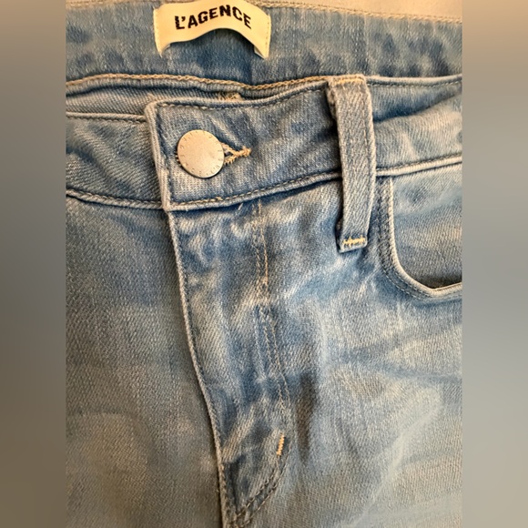 L’AGENCE Light Wash Bootcut Jeans Size 27 - Picture 2 of 6